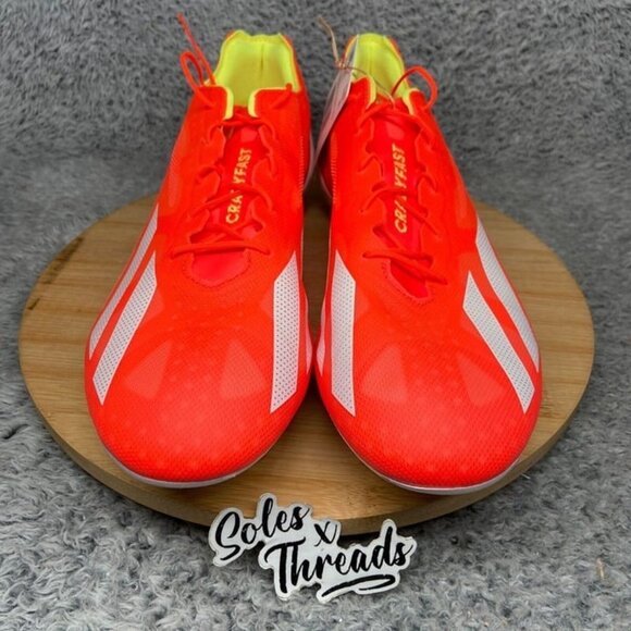 Adidas X Crazyfast + FG Soccer Low Size 11.5 Men Energy Citrus Pack IE2416